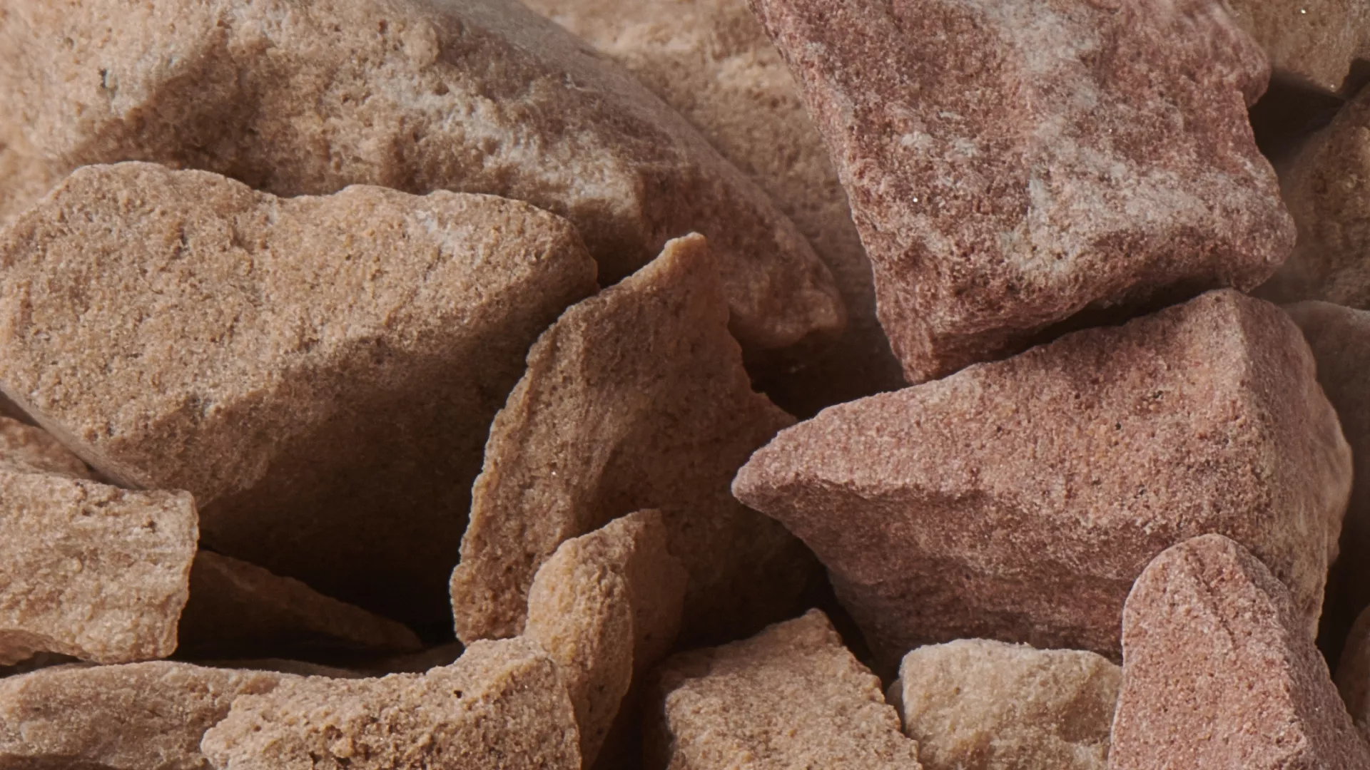 close-up on Dolomite rocks from Whitwell