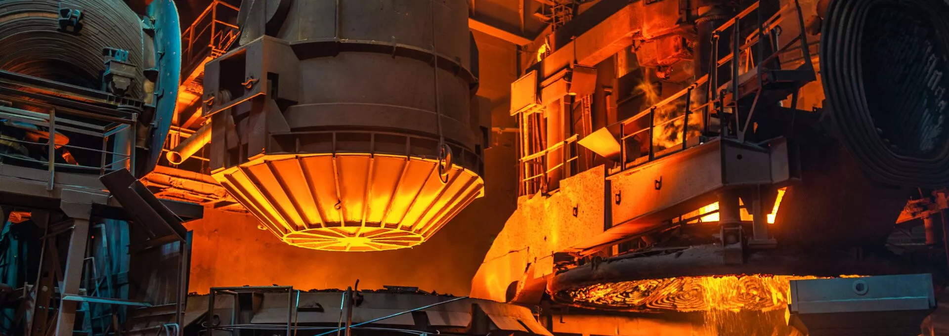 Metallurgical engineering at manufactory of steel plant