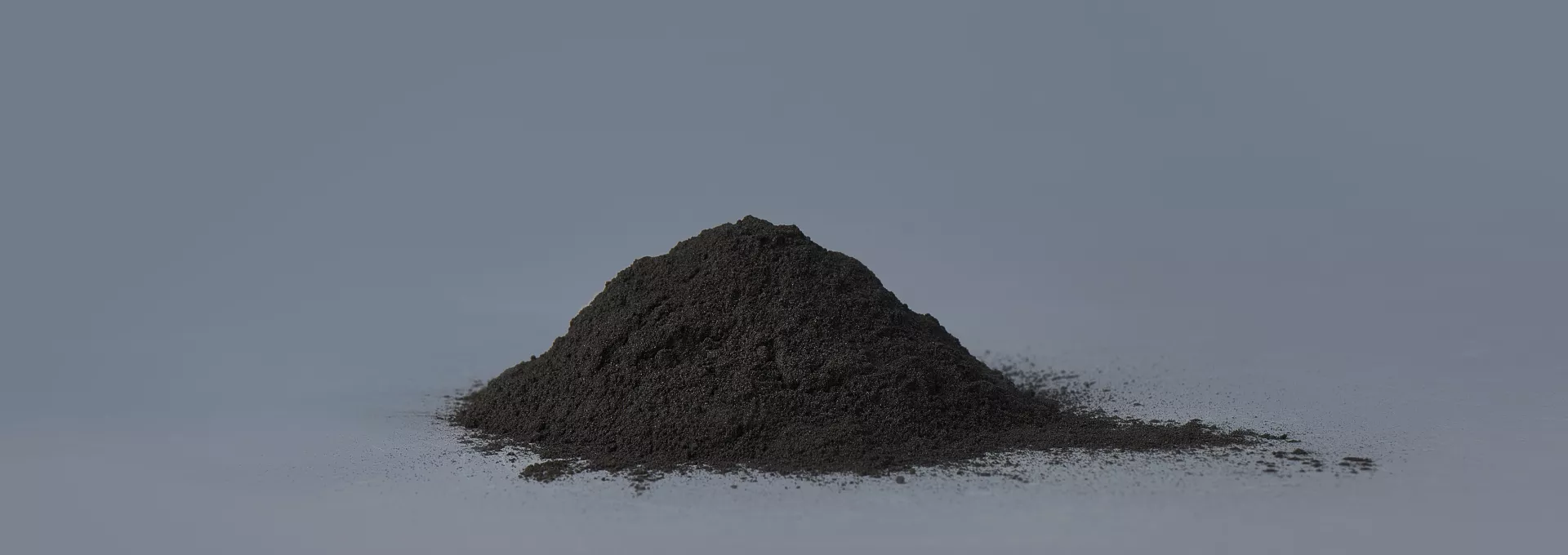 pile of sepiolite clay and activated carbon mix