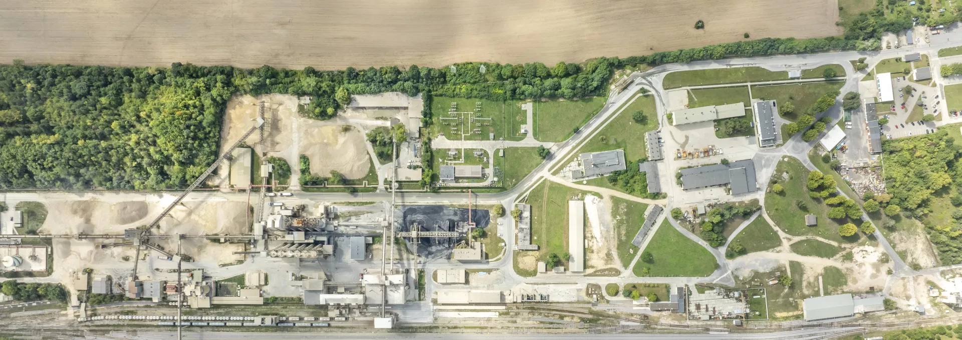 Aerial view of our plant in Tarnow Opolski, Poland