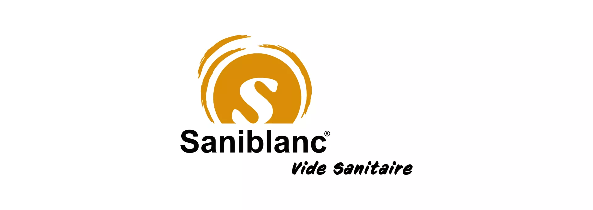 Saniblanc vide sanitaire logo test