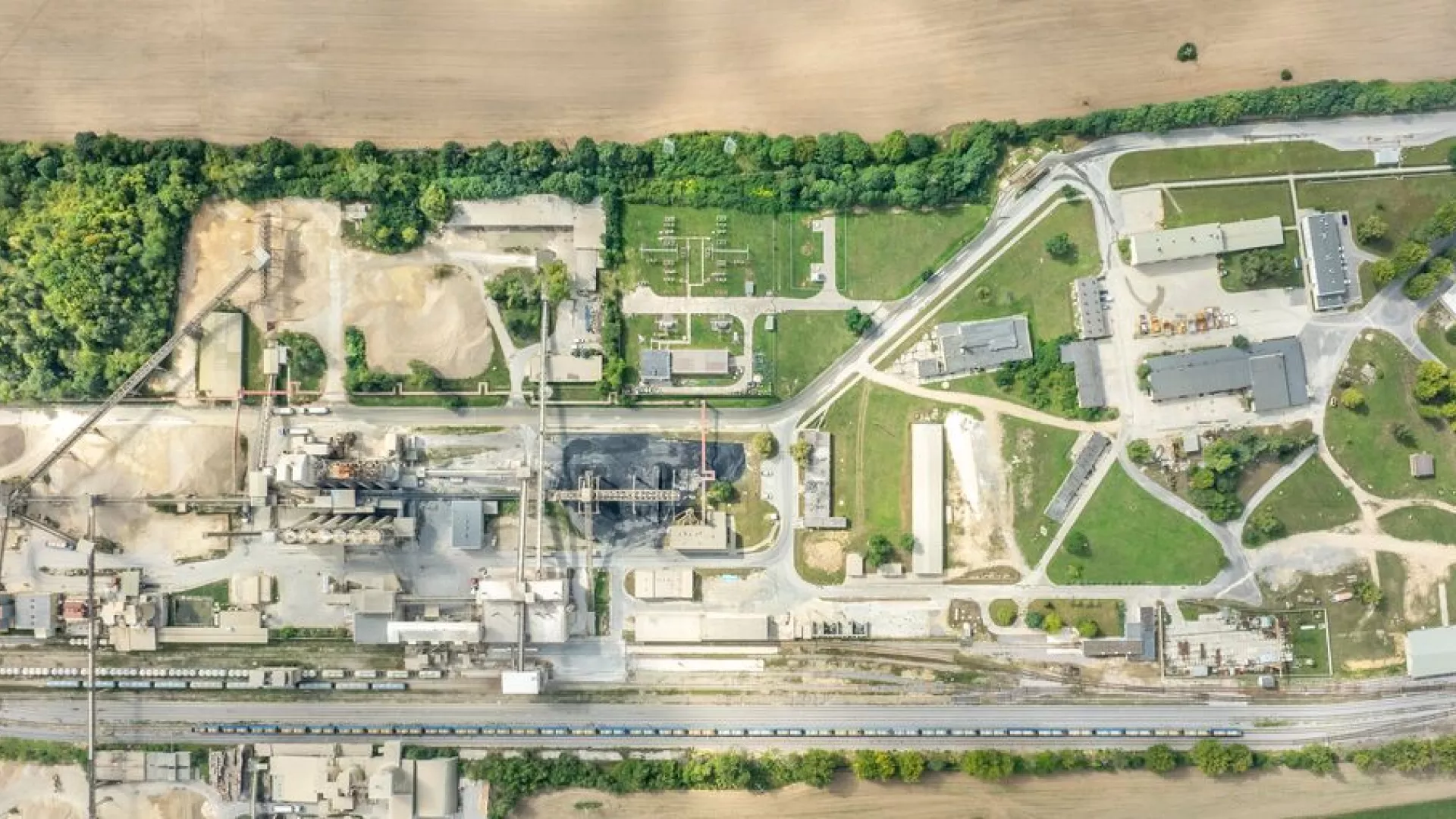 Aerial view of our plant in Tarnow Opolski, Poland