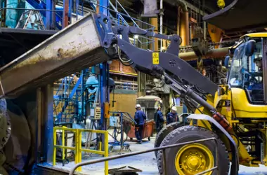 Steel on-site trial in Sweden