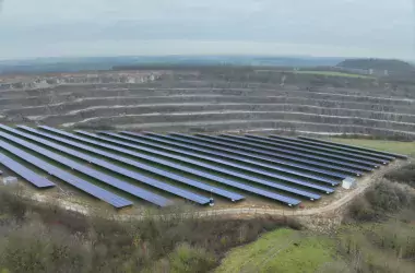 photovoltaic park - Marche-les-Dames