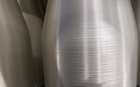 Fiberglass fabric composite roll material