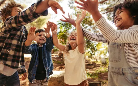 kids playing