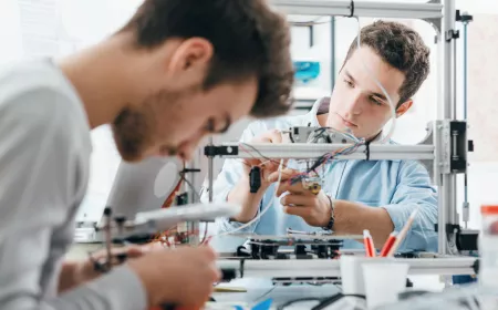 students in engineering