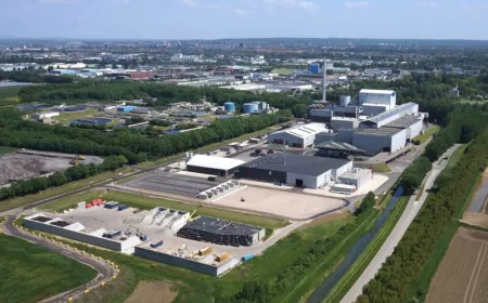 aerial view of a plant_Sorbacal Business case