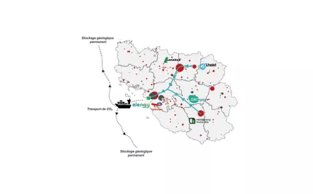Map of GOCO2 project