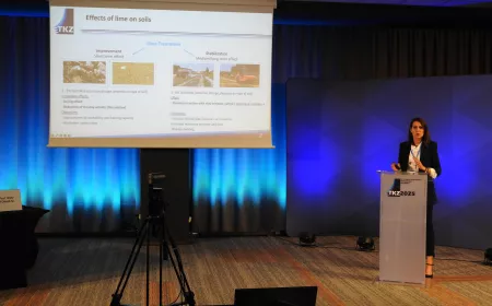 Federica Bertola presenting at the XXI Technical Dam Control International Conference in Krakow, Poland