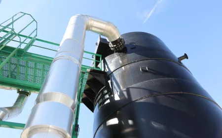 treatment plants of the Water works